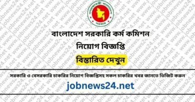 46 BCS Job Circular 2023